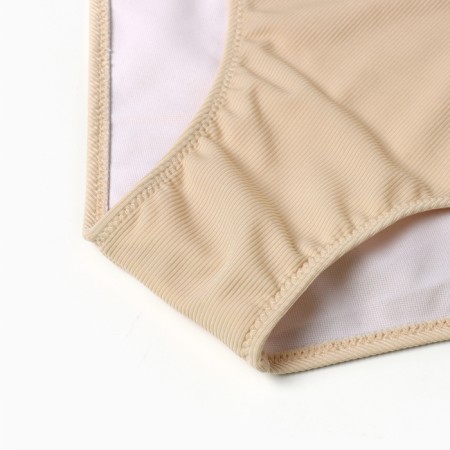 Separate female swimsuit, cream color, size 54-3