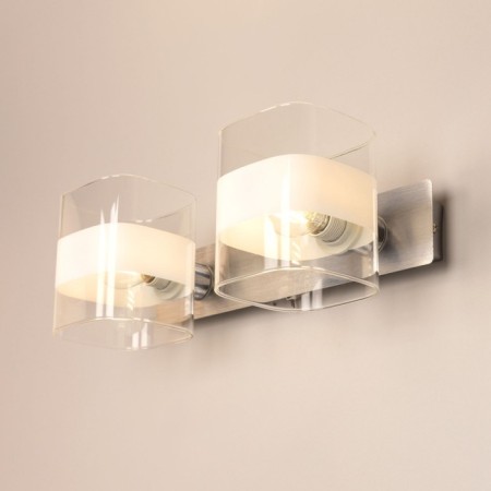 Sconces Citilux "Virta" CL139320, 32x10 cm, 2x60W, E14, color gray color-8