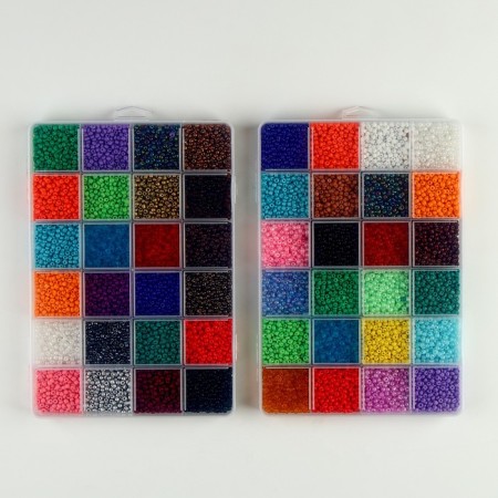 Set for creating jewelry, 48 colors, fishing line, accessories, charm-2