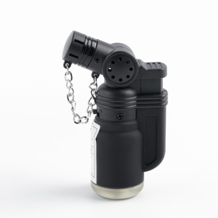 Gas burner, with piezen, 2.4 x 4.6 x 7.8 cm, black-1
