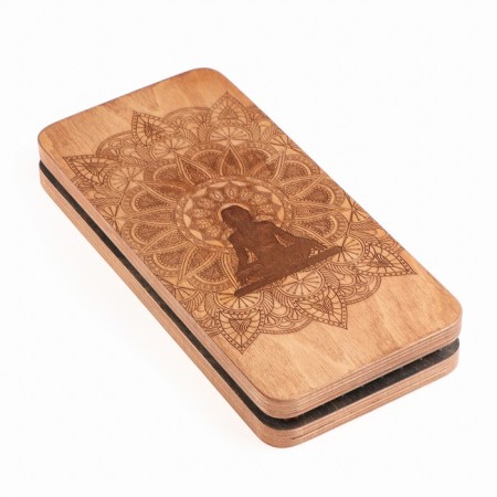 Sadhu, a board with nails, for yoga "Buddha" 2 pcs, step 8 mm, 14 x 30 cm-4