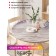 Tables on the table “Blossoming Lilac, round, oxford, elastic band, size 140x140 cm, diameter 105-120 cm