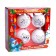 New Year's set for creativity. Christmas balls for coloring "New Year! Gift for you ", 4 pcs, d = 7 cm