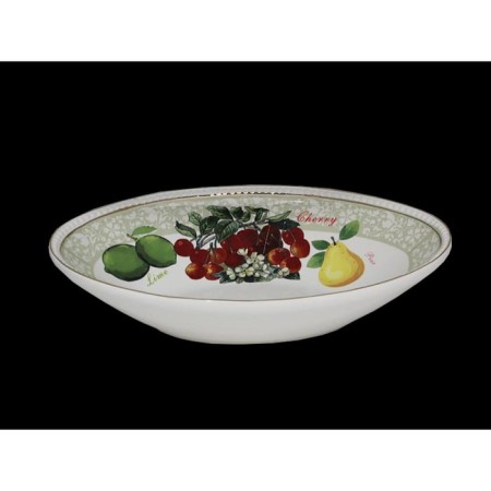 Oval Lenardi Saladnik "Fruits", length 29 cm