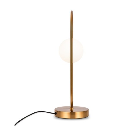 INVERSION table lamp, 1xg9, brass color-7