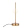INVERSION table lamp, 1xg9, brass color