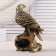 HOUSE OF TEMPLE FRANDER "Eagle", color gold, h = 31 cm, d-7 cm