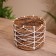 Wicker basket 20x20x17 cm