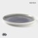 Porcelain dessert plate Magistro "siam", d = 20 cm, color gray color