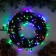 Garland "thread" 20 m, IP20, dark thread, 200 LED, glow of multi, 8 modes, 220 V