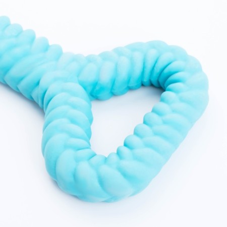 Dog toy "Big Bone", TPR, Massage, 32 x 11, Blue-2