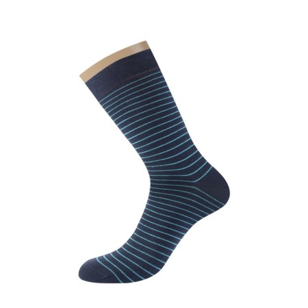 Male socks Omsa Style, size 42-44, Blu color-1