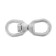 Twallow loop-Petly Tundra Krep, 8 mm, galvanized