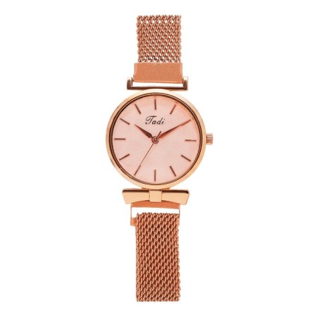 Women's watch, D-3.2 cm, magnetic bracelet, beige-1