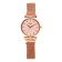 Women's watch, D-3.2 cm, magnetic bracelet, beige