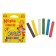 Color crayons in a set of 6 pieces, "kalyak-little", square