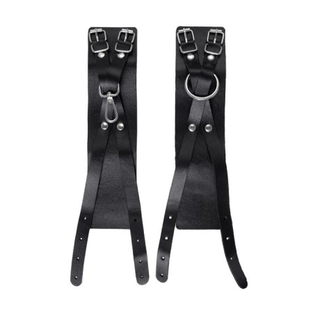 OCHOV Pecado BDSM, 2 cross straps, hitch-orinal carabiner, genuine leather-3