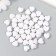 Beads Plastic "Snow White" set 20 grams 0.6x1x1 cm