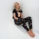 Female pajamas (T -shirt and trousers) KAFTAN EGG p. 40-42, black