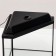 Aquarium "Delta" corner with a lid, 25 liters, 34 x 34 x 31/37.5 cm, black