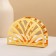 Mercy napkin, 13 × 9 × 3 cm, gold color