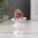 Souvenir Polystone "Girl Angel with silver wings" mix 3.5x2x5 cm