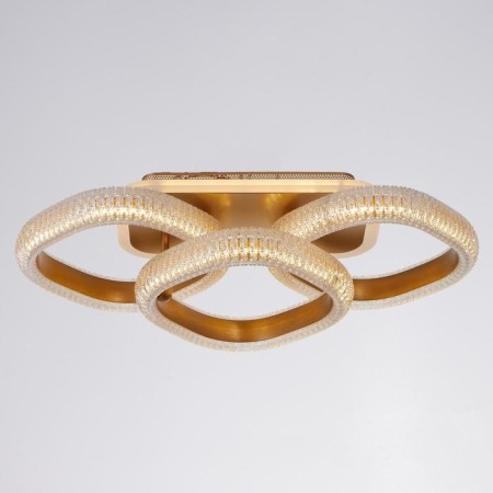 Chandelier with PDU 1141/3 LED+backlight 72W 3000K-6000K Dimmer gold 54x25x13 cm Bayerluux-1