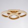 Chandelier with PDU 1141/3 LED+backlight 72W 3000K-6000K Dimmer gold 54x25x13 cm Bayerluux