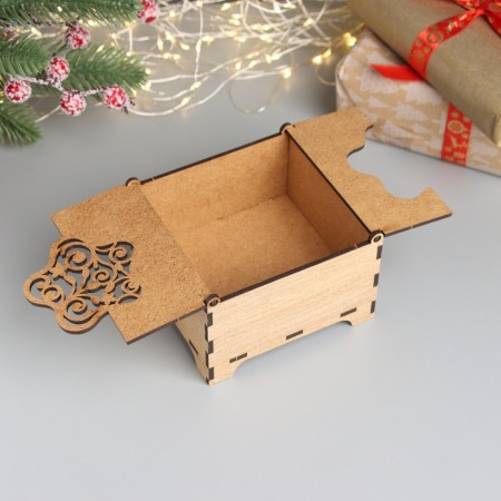 New Year's box combined "Star" 10.5x10x7 cm-1