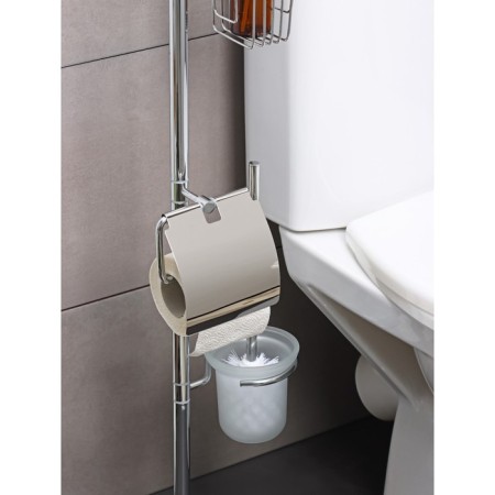 Standing with three toilet accessories, 80 cm, chromium color-1