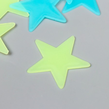 Stick phosphorus plastic "Star" set 20 pcs 20x13 cm-1