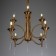 Trong chandelier 8x40W E14 brass 72x72x63 cm Bayerlux
