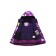 Ski costume for a girl, height 140 cm, purple color
