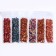 Glass chips for epoxy resin, set of 6 colors, weight 1 color - 5 g