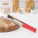 Forceps kitchen shares "Paints", 27.5 × 6 cm, 201 steel, red color