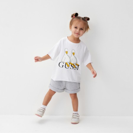 T -shirt Children's KAFTAN GUSSI p. 30 (98-104 cm), white-4