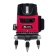 Laser level MTX CRL-30G 35036, 5 rays, ± 0.3 mm/m, 5/8 ", battery, 30 m