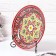 Largan Rishtan ceramics "Flowers", 25 cm, red