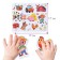 Soft puzzle for kids in the Farm frame, 8 details, crush me