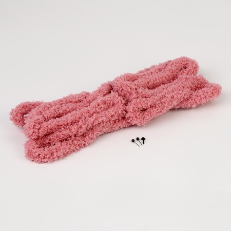 DIY toys. Set for weaving from fur sticks "Cute puppy"-2