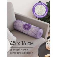 Pillow Bellard “Violet patterns, decorative, size 16x45 cm