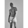 Panties men's boxers with gulfik minku color white, river 52