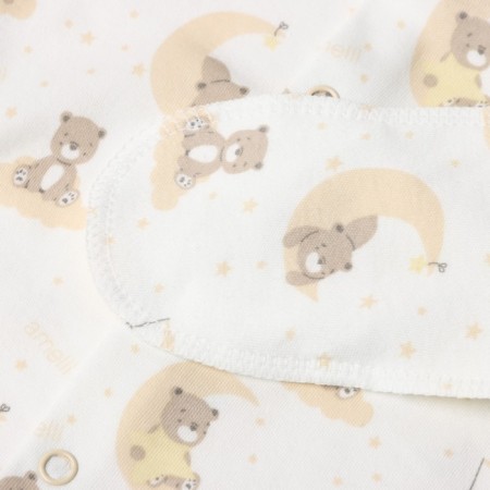 Blouse with closed handles, milk color, height 56 ​​cm-2