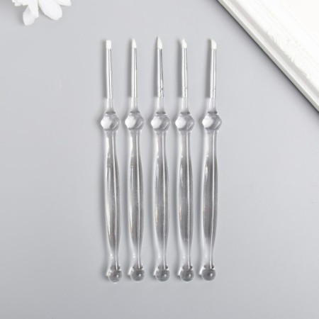 Tools for modeling and giving a set of 5 pcs 16 cm acrylic, rubber
