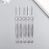 Tools for modeling and giving a set of 5 pcs 16 cm acrylic, rubber