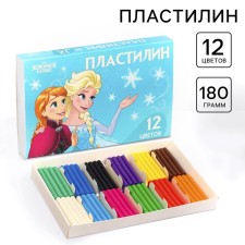 Plasticine 12 colors 180 g 