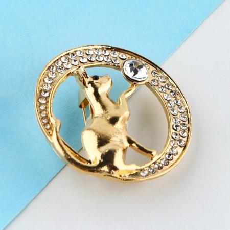 Brooch "Kazan", 3.4 x 3.3 cm-3