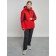 Ski costume female winter, size 44, red color