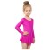 Grace dance gym swimsuit, with a skirt, with a long sleeve, p. 32, lilac color