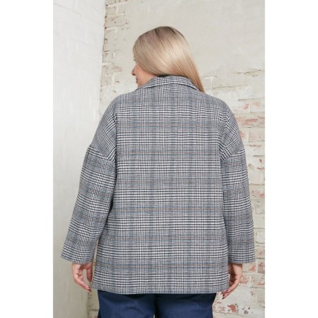 Female jacket, size 54, black color-4